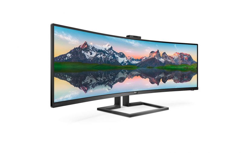 Un monitor dedicat profesioniștilor pentru care spațiul de lucru este esențial: Philips 499P9H cu ecran SuperWide