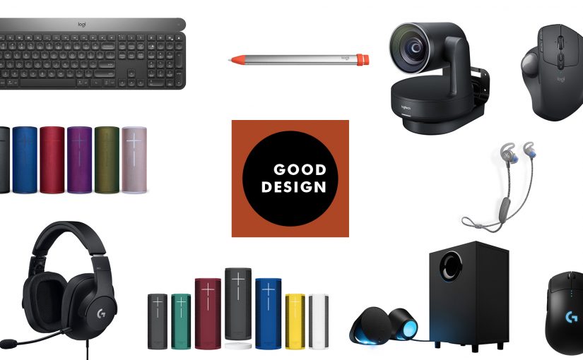 Logitech câștigă 10 premii GOOD DESIGN 2018